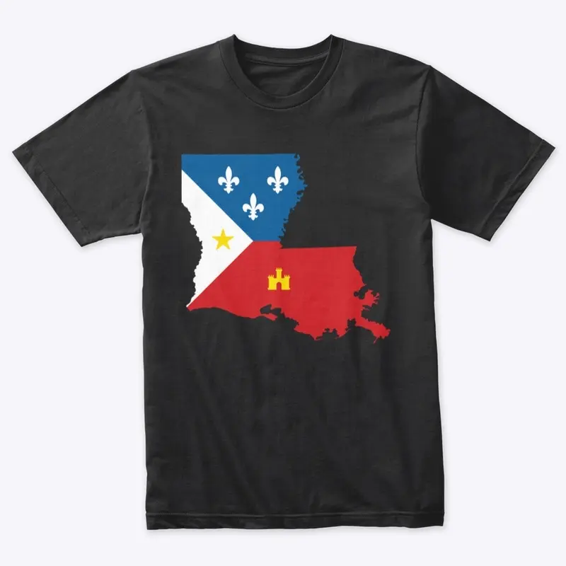 Louisiana Acadiana Flag